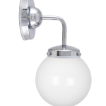 Globen Lighting - Vägglampa Alley 1 IP44 - Krom