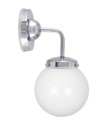 Globen Lighting - Vägglampa Alley 1 IP44 - Krom