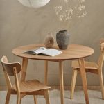 NORDFORM - Matbord Roxy, Ø 105 cm - Brun