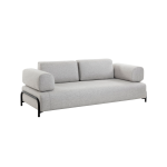Kave Home - Soffa Compo, 3-sits - Grå