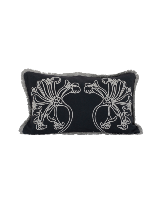 Mille Notti - Kuddfodral Honeysuckle & Tulip - Grå - 30X50