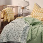 Ellos - Överkast / pläd Spring Picnic - Grön - 150X260