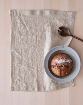 Ellos - Tablett Linn 2-pack i 100% lin - Beige - 40X50