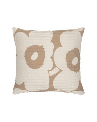 Marimekko - Kudde Unikko - Beige - 60X60