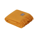 Stackelbergs - Pläd Mohair Blanket - Gul - 130X170