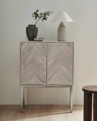 Ellos - Skåp Chevron - Grå