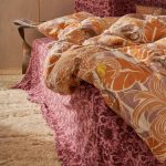 Ellos - Sängkappa Gunilla i sammet, höjd 60 cm - Multi - 180X200