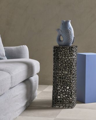 Ellos - Piedestal Griller höjd 60 cm - Silver