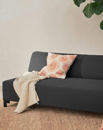 Ellos - Utomhussoffa July 3-sits utan armstöd - Svart