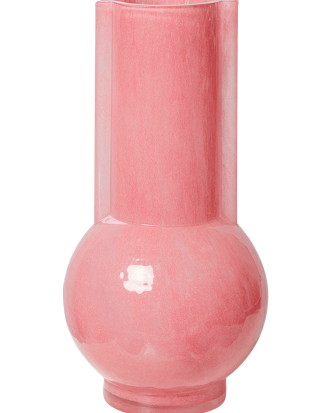 HKliving - Glasvas flamingo - Rosa