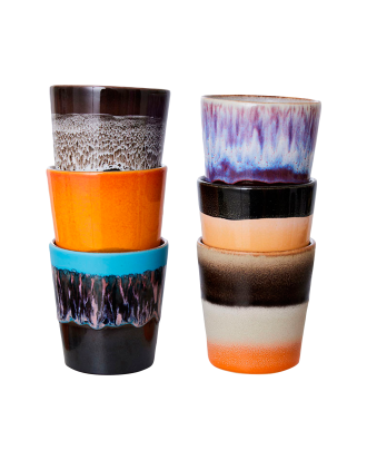 HKliving - 70s Kaffemugg