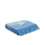 Gant - Pläd Wool Blend - Blå - 130X180