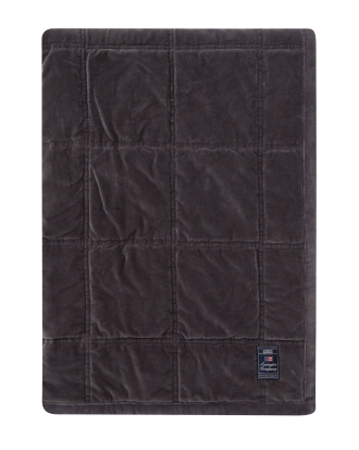 Lexington - Överkast Quilted Cotton Velvet Bedspread - Grå - 260X240