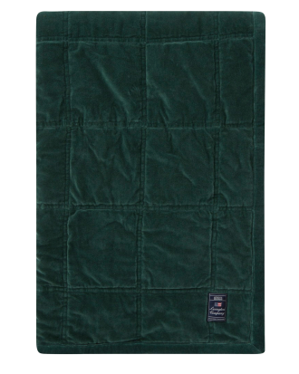 Lexington - Överkast Quilted Cotton Velvet Bedspread - Grön - 260X240