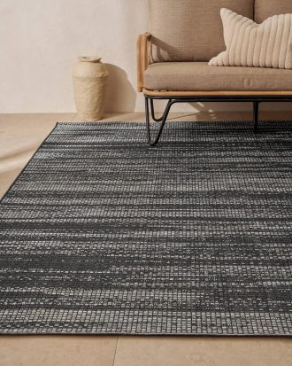 Ellos - Utomhusmatta Bergeggi - Svart - 200X290