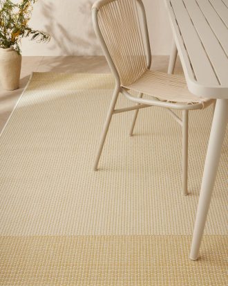 Ellos - Utomhusmatta Lavagna - Gul - 240X330