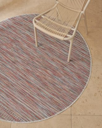 Ellos - Utomhusmatta Carro Round - Röd - 200