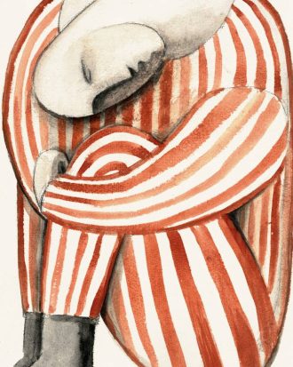 Malerifabrikken - Poster Unforgiven - Röd - 70X100