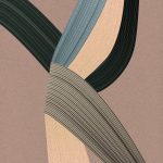 Malerifabrikken - Poster Fibers 5 - Multi - 70X100