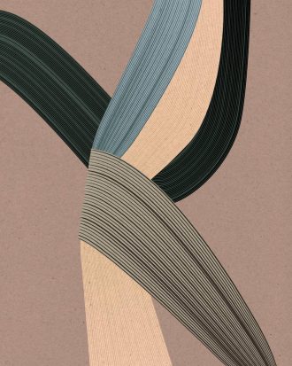 Malerifabrikken - Poster Fibers 5 - Multi - 70X100