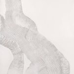 Malerifabrikken - Originalmålning White Sculpture 1 - Svart - 90X120