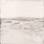 Malerifabrikken - Originalmålning Sandy - Svart - 100X100