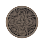 Marimekko - Tallrik Siirtolapuutarha 13,5 cm - Svart