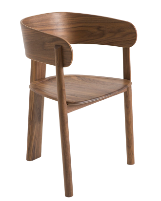 La Redoute - Karmstol valnöt Marais