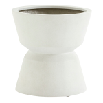 La Redoute - Kruka av fibercement, Calvos - Vit