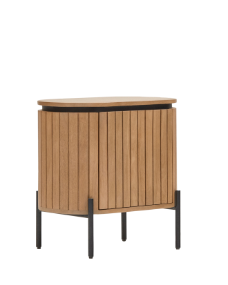 Kave Home - Sängbord Licia - Brun