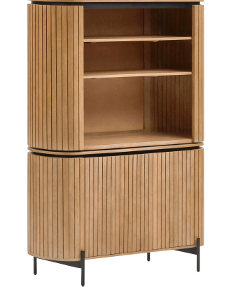 Kave Home - Skåp Licia - Brun