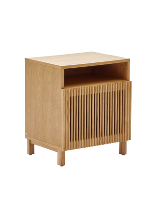 Kave Home - Sängbord Beyla - Brun