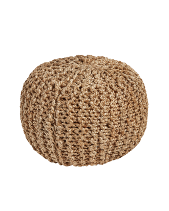 Kave Home - Puff Doraldina - Brun