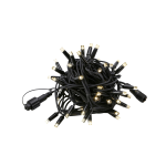 Markslöjd - Ljusslinga Chrissline 50L LED Kall Vit Extra - Svart