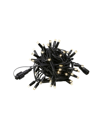 Markslöjd - Ljusslinga Chrissline 50L LED Kall Vit Extra - Svart