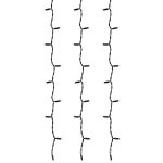 Markslöjd - Gardin Chrissline 1x1,5m 100L LED Varmvit Extra - Svart