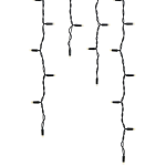 Markslöjd - Ljusslinga Istapp CHRISSLINE 100L Kall Vit Extra - Svart