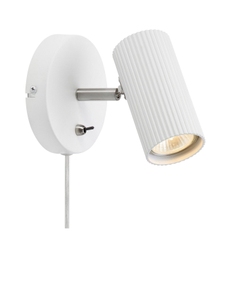 Markslöjd - Vägglampa Costilla 1L - Vit