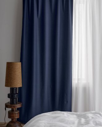 Ellos - Mörkläggningsgardin Cara 1 st - Blå - 300