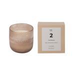 Bloomingville - NO. 2 - Green Gardenia Doftljus, Naturligt vax - Rosa