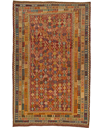Bargi - Ullmatta Kilim Multi Multi 302x482 - Multi - 300X400
