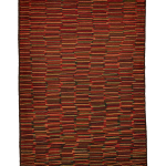 Bargi - Ullmatta Afghan Red 84x122 - Röd - 79X114