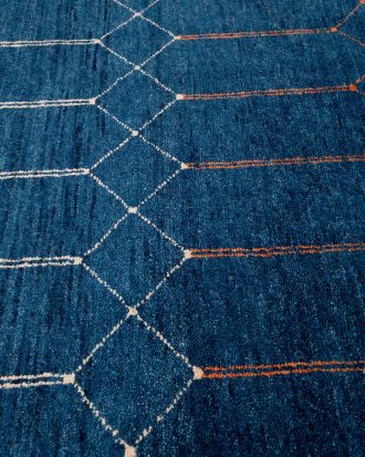 Bargi - Ullmatta Dargistan Blue 142x206 - Blå - 155X200