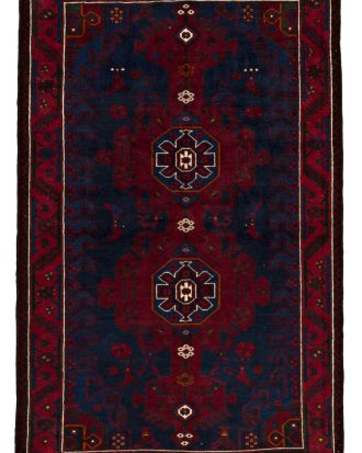 Bargi - Ullmatta Shah Sawand Multi 133x205 - Multi - 155X200