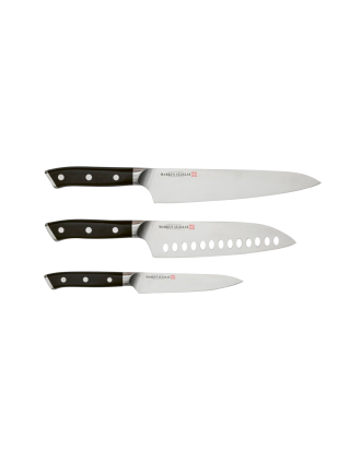 Markus Aujalay - Knivset Classic 3 delar - Silver
