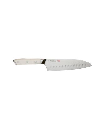 Markus Aujalay - Japansk Kockkniv Damaskus 30 cm - Silver