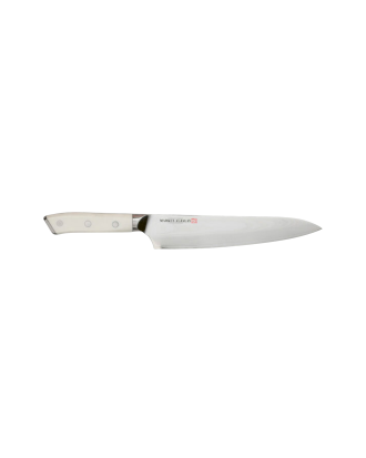Markus Aujalay - Kockkniv Damaskus 32 cm - Silver
