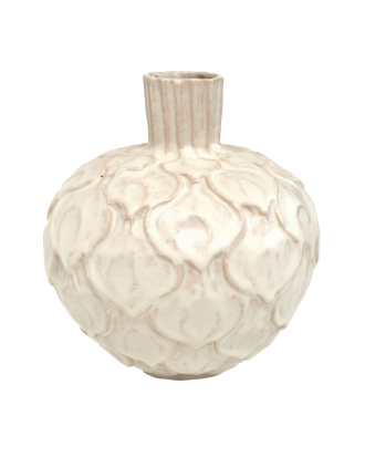 Paradisverkstaden - Vas Kronärtskocka Stor - Vit