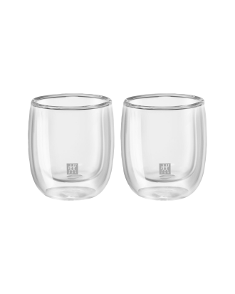 ZWILLING - Espressomugg Sorrento 80 ml 2-pack - Transparent