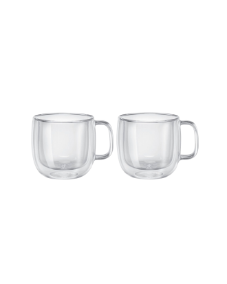 ZWILLING - Cappuccinokopp / tekopp Sorrento Plus 450 ml 2-pack - Transparent